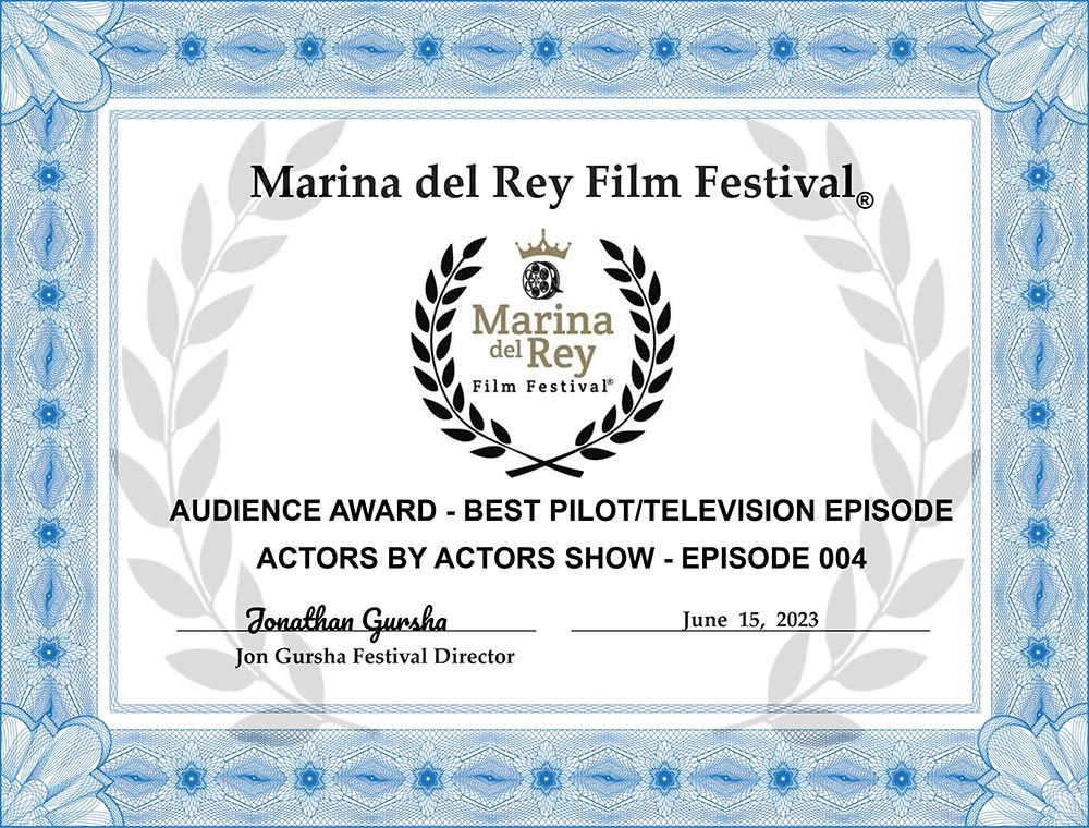 Audience Award - Best Pilot / Television Award