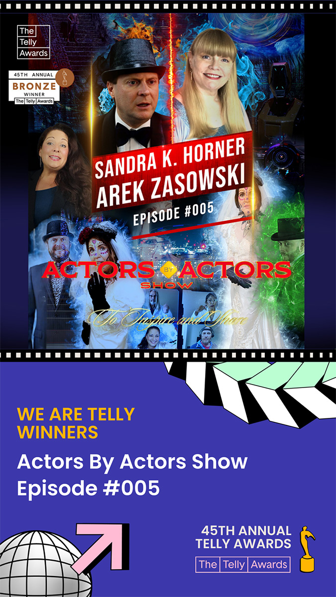 Bronze Telly Award 2024 – Actors By Actors Show Episode #005 – Television Entertainment & Interview Talk Show