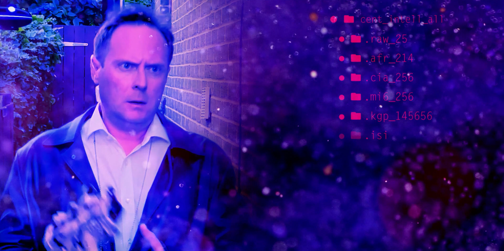 Intelligence files and classified briefing materials in Detective Jack Berdett