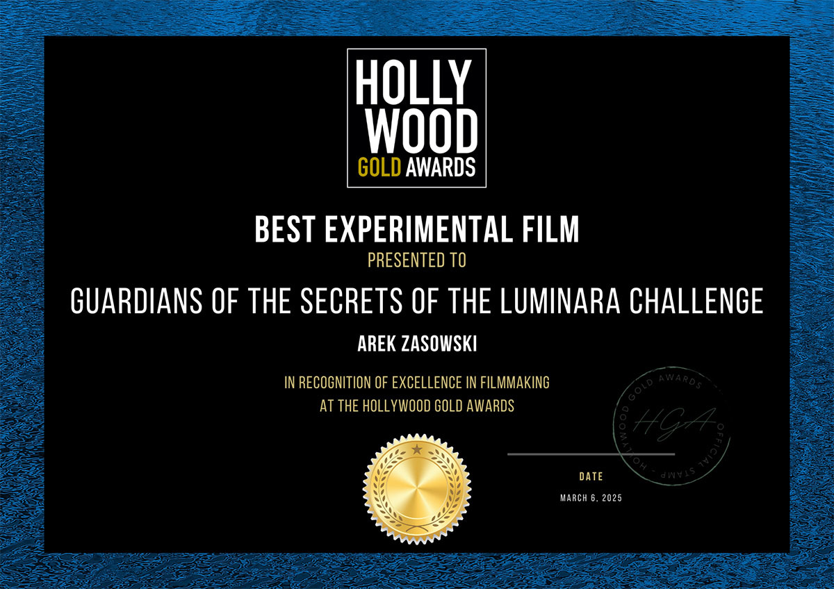 Guardians of the Secrets of the Luminara Challenge Best Experimental Film Hollywood Gold Awards 2025