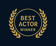 Best Actor Award Winner – Arek Zasowski Arek Zasowski Best Actor Award Winner laurel – international actor and storyteller